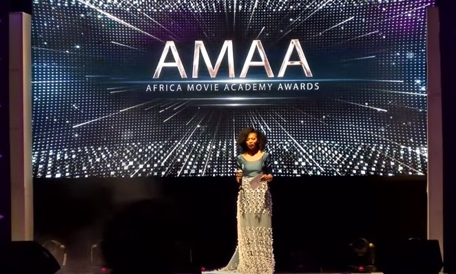Nse Ikpe-Etim three time Host of AMAA (Photo: Aforever TV)