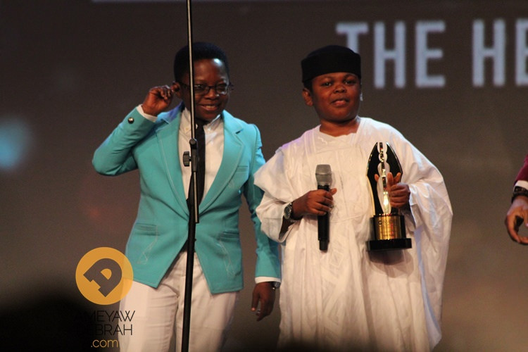Aki and Paw Paw at the 2014 Africa Magic Viewers Choice Awards